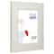 Frame USA Colori Large White Single Image Picture Frame with Mat